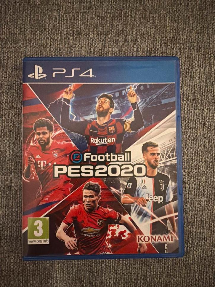 PES 2020 - PlayStation 4/5, Spelcomputers en Games, Games | Pc, Zo goed als nieuw, Sport, 1 speler, Vanaf 3 jaar, Eén computer