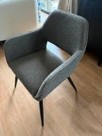 KARWEI eetkamerstoelen Vera bouclé bruin taupe, Huis en Inrichting, Stoelen, Ophalen, Zo goed als nieuw, Bruin, Vier