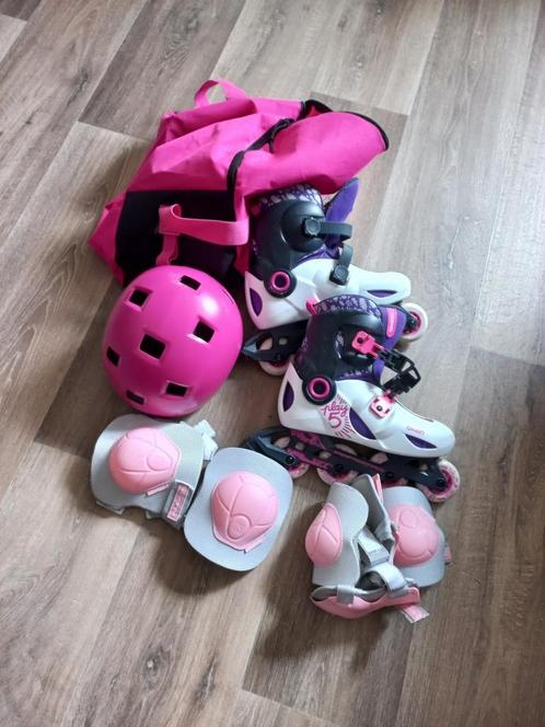 Skeelers, Sport en Fitness, Skeelers, Zo goed als nieuw, Inline skates 4 wielen, Overige merken, Dames, Kinderen, Verstelbaar