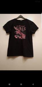 Zwart roze shirt, Ophalen of Verzenden, Zo goed als nieuw, Zwart, Korte mouw