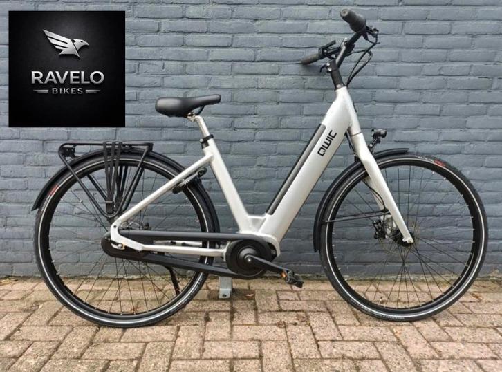 Qwic MN7 540Wh 50CM Brushed Zilver Dames 3mnd Garantie!, Fietsen en Brommers, Fietsen | Dames | Damesfietsen, Zo goed als nieuw