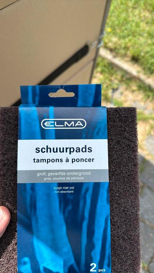 Partij schuurpads, Doe-het-zelf en Verbouw, Schildersmaterialen, Nieuw, Overige typen, Ophalen