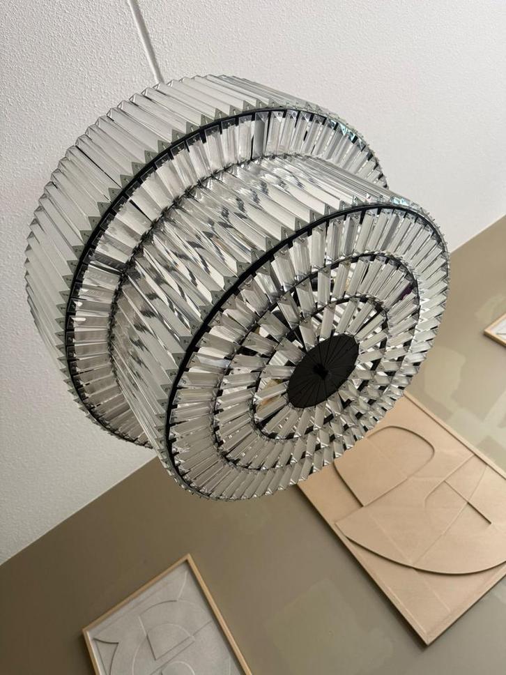 Eichholtz Kroonluchter - Nieuw conditie!, Huis en Inrichting, Lampen | Kroonluchters, Zo goed als nieuw, Glas, Metaal, Ophalen of Verzenden