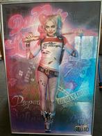Harley Quinn poster, Rechthoekig Staand, Met lijst, Ophalen of Verzenden, Zo goed als nieuw