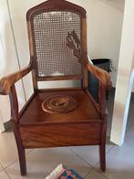 Mahoniehouten po stoel, Antiek en Kunst, Ophalen