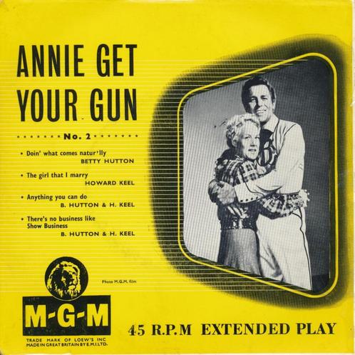2274 Annie Get Your Gun (EP - 1956), Cd's en Dvd's, Vinyl Singles, Gebruikt, EP, Pop, 7 inch, Ophalen of Verzenden