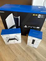 PS5 PRO | 2 controllers | Oplaadstation, Spelcomputers en Games, Ophalen, Zo goed als nieuw