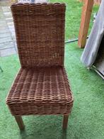 6 stoelen, Huis en Inrichting, Stoelen, Ophalen, Gebruikt, Riet of Rotan, Vijf, Zes of meer stoelen