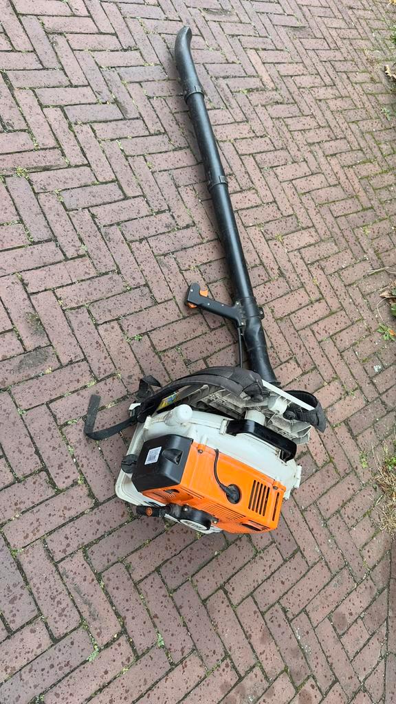 STIHL Bladblazer STIHL, Tuin en Terras, Bladblazers, Gebruikt, Ruggedragen, Benzine, Ophalen