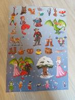 Efteling stickers / 5 stickervellen A4, Ophalen of Verzenden, Nieuw, Meerdere stickers