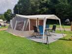 6 persoons Trigano Odyssee vouwwagen, Caravans en Kamperen, Ophalen, Trigano, Beige, Aanwezig