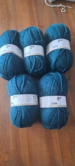 Julia Garen Zeeman - 5 Bollen Groen, Ophalen of Verzenden, Nieuw, Breien of Haken, Wol of Garen