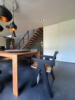 8 Cassina Capitol Complex Office Chair eetkamerstoelen NIEUW, Waterstad 23, Zwart, High-end Furniture, Nieuw