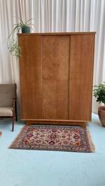 Vintage design kledingkast jaren 50 eiken fineer, Huis en Inrichting, Kasten | Overige, Ophalen of Verzenden, Zo goed als nieuw