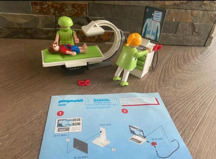 PLAYMOBIL Röntgenkamer - 6659, Kinderen en Baby's, Speelgoed | Playmobil, Zo goed als nieuw, Ophalen of Verzenden