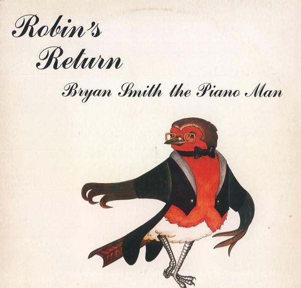 Jazz L.P. : Bryan Smith the Piano Man - Robin's Return., Gebruikt, 1980 tot heden, Ophalen of Verzenden, 12 inch