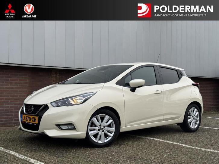 Nissan Micra Automaat 1.0 IG-T N-Connecta (bj 2020), Auto's, Nissan, Bedrijf, Te koop, Micra, ABS, Airbags, Airconditioning, Alarm