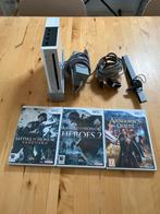Wii nintendo spelcomputer 3 games , geen controlers, Ophalen of Verzenden, Gebruikt, Zonder controller, Met games