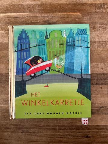 Een luxe gouden boekje: Het winkelkarretje beschikbaar voor biedingen
