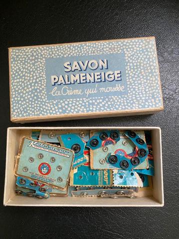 Mooi doosje met Drukknoppen SAVON PALMENEIGE  beschikbaar voor biedingen