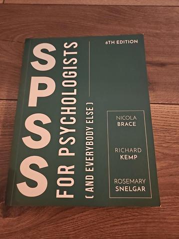 SPSS for Psychologists - 6th Edition beschikbaar voor biedingen