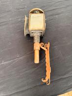 Antieke lamp (Koets?), Huis en Inrichting, Lampen | Hanglampen, Ophalen, Gebruikt, Metaal, Minder dan 50 cm