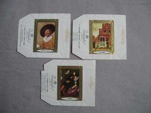 Rademaker's 3 oude chocolade verpakkingen Hollandse meesters, Verzamelen, Merken en Reclamevoorwerpen, Gebruikt, Overige typen