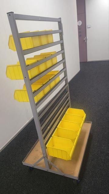 Mobiele bakkenrek overtoom incl. Bakken  beschikbaar voor biedingen