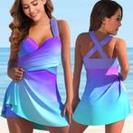 Badpakjurk turquoise roze 34 36 38 40 42 44 46 48 zwemjurk, Ophalen of Verzenden, Nieuw, Blauw, Badpak