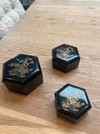 3 Vintage Opbergbakjes Hongkong, Ophalen of Verzenden