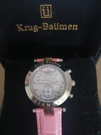 Krug-Baumen couture Diamond horloge, Ophalen of Verzenden, Nieuw, Staal, Overige merken