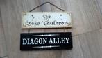 Harry Potter Diagon Alley & Leaky Cauldron Borden, Verzamelen, Harry Potter, Ophalen of Verzenden, Gebruikt, Overige typen
