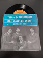 Theo en zijn troubadours met gesloten ogen, Cd's en Dvd's, Vinyl | Nederlandstalig, Ophalen of Verzenden, Gebruikt, Overige formaten