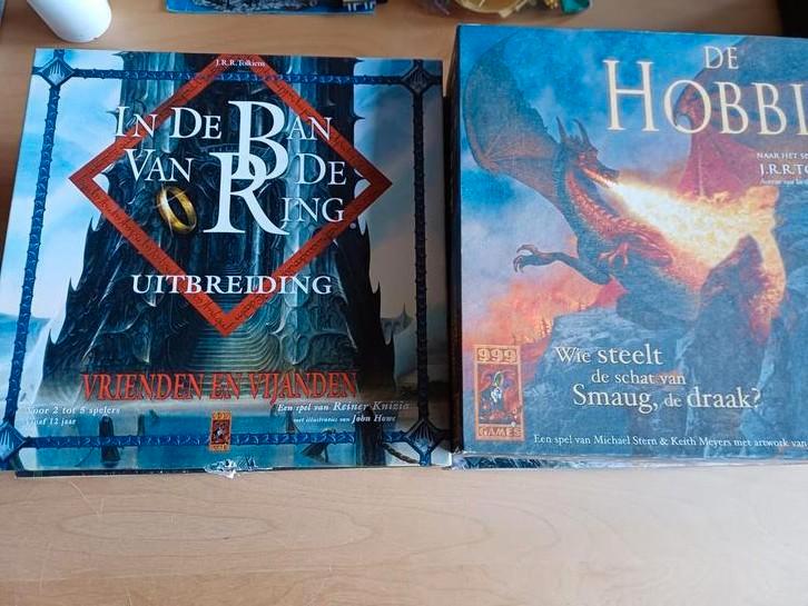 In de ban van de ring en de Hobbit, Hobby en Vrije tijd, Gezelschapsspellen | Bordspellen, Zo goed als nieuw, Ophalen of Verzenden