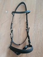 Bitloos hoofdstel Biothane Sidepull zwart maat Full, Dieren en Toebehoren, Paarden en Pony's | Hoofdstellen en Tuigage, Ophalen