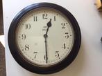 Oude Cafe klok/ Schoolklok, Ophalen of Verzenden, Gebruikt, Wandklok