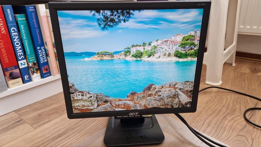Acer AL1706 17 inch VGA Monitor - Inclusief Kabels, Computers en Software, Monitoren, Ophalen, Gebruikt, Overige typen, VGA