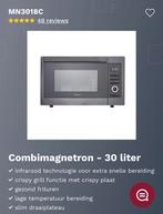 Inventum combimagnetron ZGAN, Witgoed en Apparatuur, Combimagnetron, Vrijstaand, Oven, Zo goed als nieuw