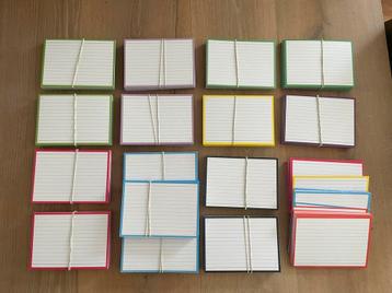 860x FLASHCARDS A6 beschikbaar voor biedingen