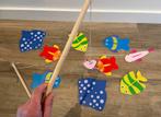 Vissenspel - hengelen - houten speelgoed, Kinderen en Baby's, Speelgoed | Houten speelgoed, Ophalen of Verzenden, Zo goed als nieuw