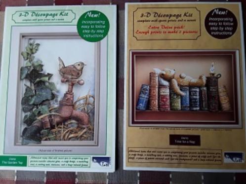 KNUTSELEN DECOUPAGE allerlei, Hobby en Vrije tijd, Knutselen, Nieuw, Materiaal, Ophalen of Verzenden
