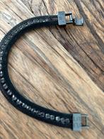 Armband S2, Ophalen of Verzenden, Zo goed als nieuw, Zwart, Overige materialen