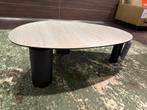 Salontafel Eclipse travertin keramiek, Ophalen of Verzenden, Zo goed als nieuw, 50 tot 100 cm, Minder dan 50 cm