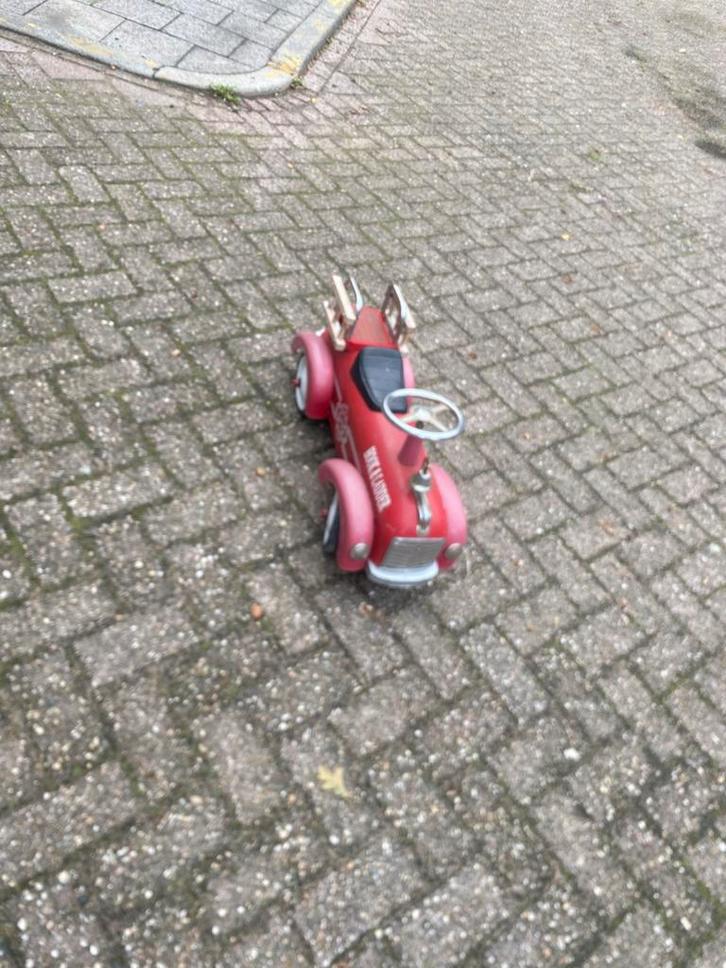 Brandweer Loopauto - Kleintjes, Kinderen en Baby's, Speelgoed | Speelgoedvoertuigen, Gebruikt, Ophalen