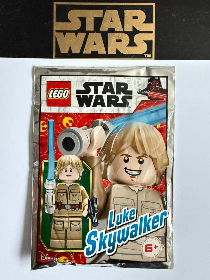 LEGO Star Wars Luke Skywalker Foilbag - nieuw en ongeopend, Kinderen en Baby's, Speelgoed | Duplo en Lego, Nieuw, Lego, Complete set