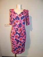 Marccain bloemen jurk mooie kleuren v hals mt N3/M, Kleding | Dames, Jurken, Maat 38/40 (M), Overige kleuren, Verzenden, Zo goed als nieuw