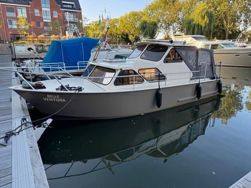 Te koop: Opgeknapte kruiser met Honda 40pk buitenboordmotor., Watersport en Boten, Motorboten en Motorjachten, Gebruikt, Staal