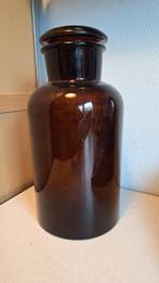 2 grote apothekerspotten / flessen  zie foto's, Ophalen