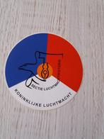 sticker Koninklijke Luchtmacht sectie luchtmacht historie, Ophalen of Verzenden, Zo goed als nieuw, Overige typen