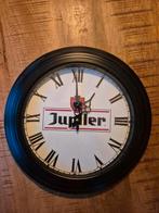 Metalen Jupiler wandklok/mancave, Huis en Inrichting, Ophalen, Zo goed als nieuw
